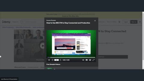 Course Preview How to Use MEETN to Stay Connected and Productive (No Audio)