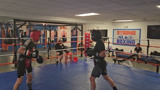 Joey sparring Kyle 1. 7/22/24