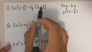 Grade 10 Math - Factoring by Grouping (Lesson 5.3)