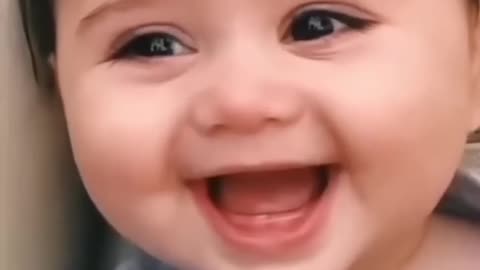 baby laughing hysterically - baby funny video 😂😂