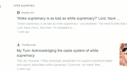 A stroll through the media's white supremacy obsession