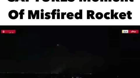 🚀🇮🇱 Israel War | Al Jazeera Captures Misfired Rocket Hitting Gaza Hospital | RCF