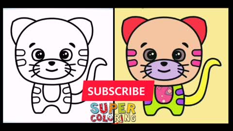 Coloring For Kids || Learn Coloring with Anzel || kids video ||