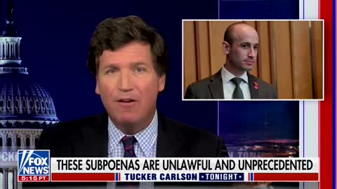 Tucker Carlson Says His Show Has Been Subpoenaed By Merrick Garland's DOJ