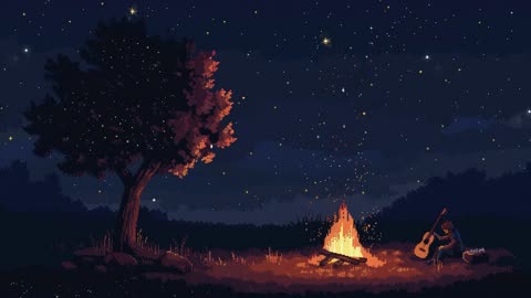 Campfire Serenade: Chill Lofi Music for Relaxation & Focus