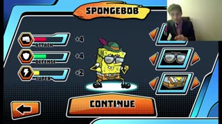 SpongeBob SquarePants VS Ollie In A Nickelodeon Super Brawl World Battle With Live Commentary