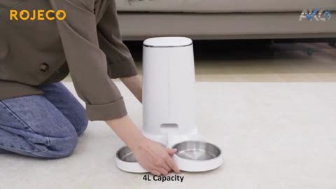 Automatic Pet Feeder, Dry Food Dispenser For Cats Dogs