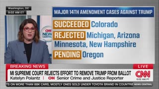 Michigan Supreme Court rejects attempt to keep Donald Trump off ballot