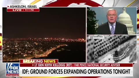 Gen. Kellogg says Israel had to destroy Gaza on par with Dresden in WW2.