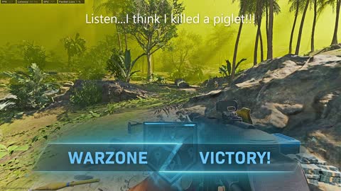 Did I Kill a Piglet!!! Odd Reaction to Warzone Death