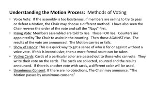 Precinct Training Module 5