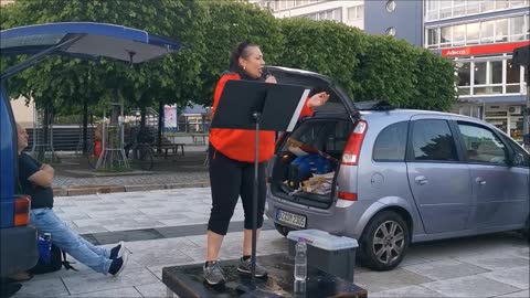 PAULA P'CAY - 70. MAHNWACHE, BAUTZEN, Kornmarkt, 06 06 2022 - Teil II von II