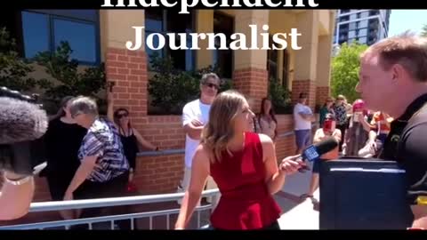Channel 9 Perth Media Harrasses Independent Journalist
