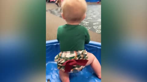 Cute baby dance