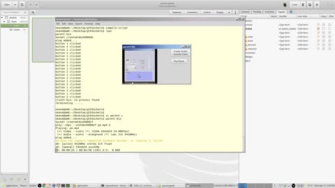 22. GTK GUI Sockets