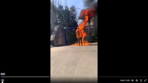 US soldier sets himself on fire outside Israeli Embassy in Washington !