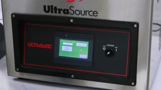 Ultravac 250 Vacuum Chamber Sealer Paired with Zebra 2D420 Label Printer