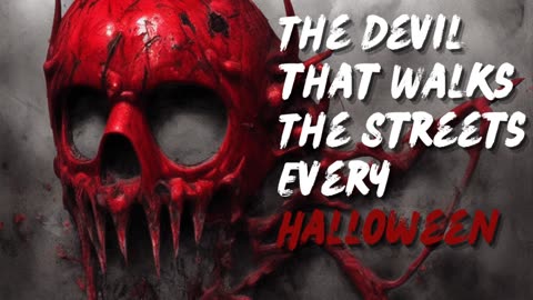 "I am The Devil that Walks The Streets Every Halloween" Creepypasta