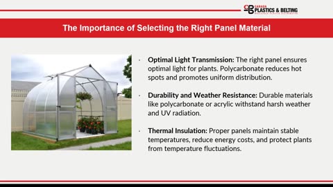 Polycarbonate vs. Acrylic Which is Better for Greenhouse Panels