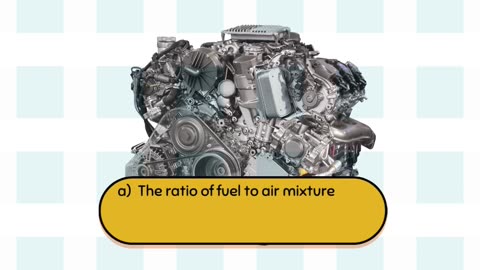 Part 7 Easy Car Engine Quiz Question