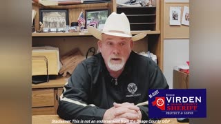 "Re-Elect Eddie Virden for Osage County Sheriff"