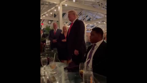 Donald Trump Birthday Party - Large Group Sings 'Happy Birthday' To Him