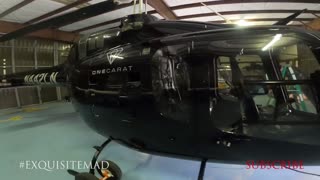 Aviation Detailing and Cleaning of a Bell 505 Helicopter