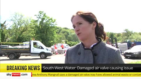 South West Water_ 'Damaged air valve' likely cause of parasite detected in reservoir Sky News