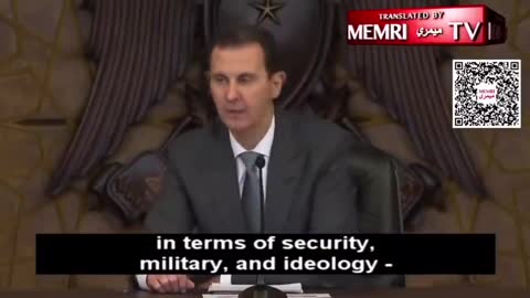 Bashar al-Assad dropping red pills