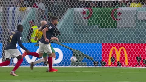 Giroud equals Henry's record France v Australia highlights FIFA World Cup Qatar 2022