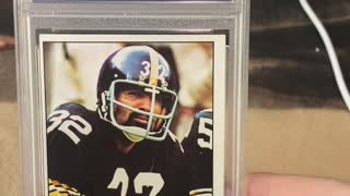 Super Bowl IX MVP Franco Harris Card