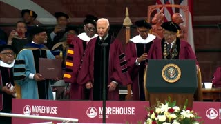 Biden gets an honorary degree from Morehouse College