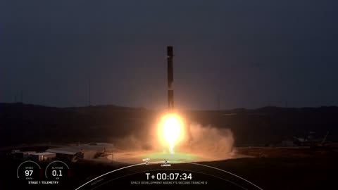 Falcon 9’s first stage has landed on Landing Zone 4