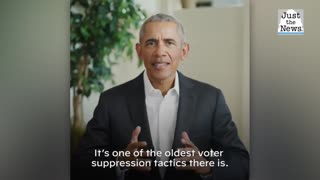Former President Obama releases video message ahead of rally stop