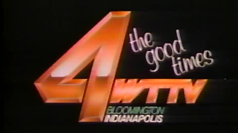 December 1987 - WTTV Movie Promo & Station ID