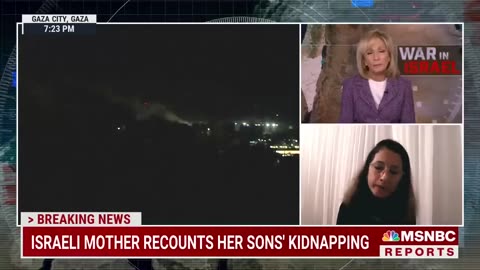 Israeli mom goes off on MSNBC after her kids got kidnapped by Hamas