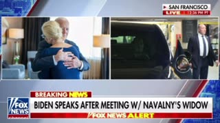 Biden Speaks after meeting with Navalny Widow