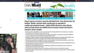 Fauci Warns Refusing Vaccination Splitting US Into Two Countries, Judge Sentences Men To Vaccination