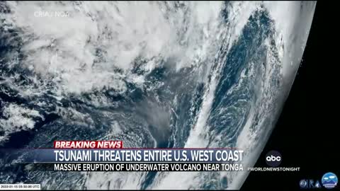 Tsunami advisory issued for North American West coast