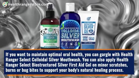 The amazing benefits of COLLOIDAL SILVER, a natural cleaning agent