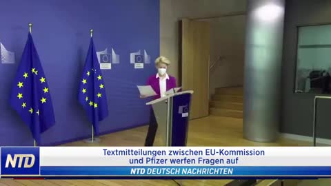 TEXTMITTEILUNGEN ZWISCHEN EU-KOMMISSION UND PFIZER - VON DER LEYEN VERWEIGERT TRANSPARENZ