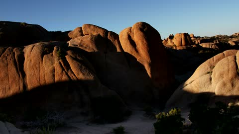 Rock formation in the desert