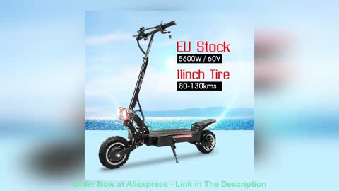 ☑️ FLJ Upgrade T112 Electric Scooter EU Stock 60V 5600W Dual Motor Off Road or On road scooter