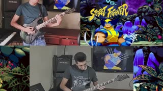 X-Men vs Street Fighter - Wolverine Theme Guitar Cover