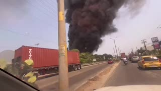 Incendio en Contecar