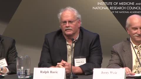 2014 Gain Of Function Symposium: Ralph Baric Describes Animal Testing Results Using SARS Vaccine