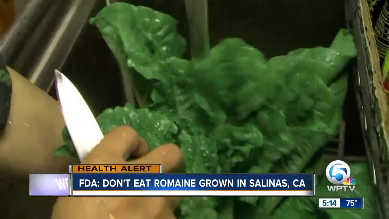 US officials: Don’t eat romaine grown in Salinas, California