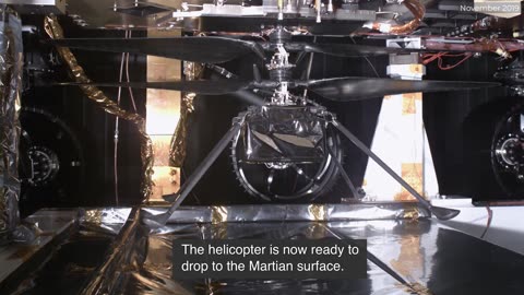 Testing the Mars Helicopter Delivery System on NASA's Perseverance Rover