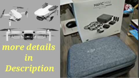 DJI Mavic Mini Fly More Combo Drone FlyCam Quadcopter with 2.7K Camera 3-Axis Gimbal GPS