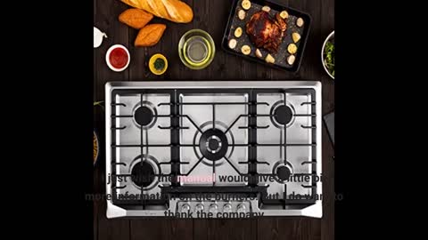 Empava 24 in. Gas stove cooktop with 4 sealed burners-heavy duty continuous grates-ng/lpg